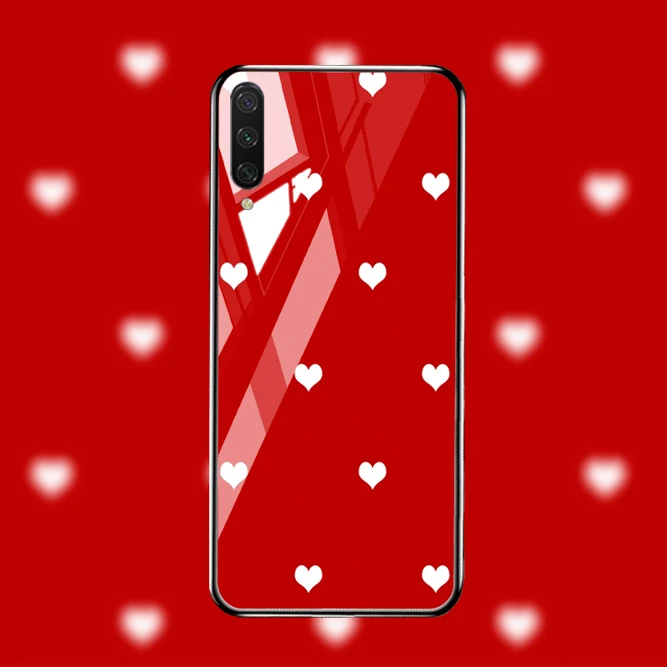 Закаленное стекло чехол Xiaomi Mi A3 чехол s Роскошный Звездный Космос силиконовый чехол для телефона на Xiaomi Mi CC9 CC9e A3 Lite чехол бампер Капа - Цвет: M033
