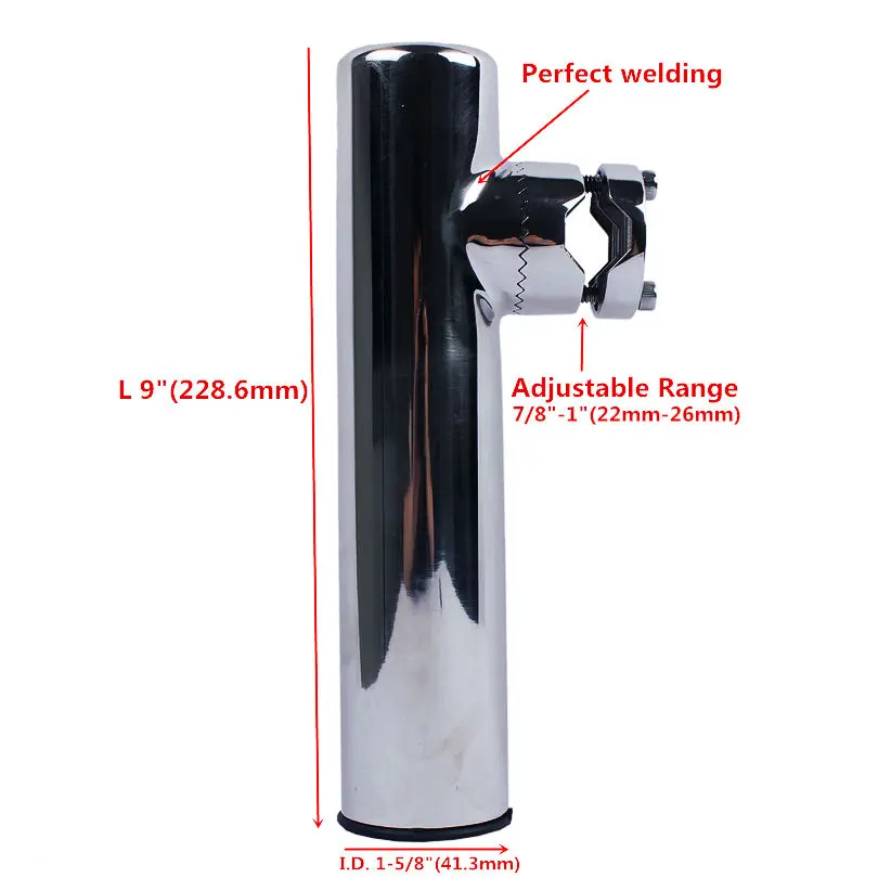 2PCS-Boat-Stainless-Steel-Clamp-On-Fishing-Rod-Holder-Rails-7-8-to-1-Tube (1)