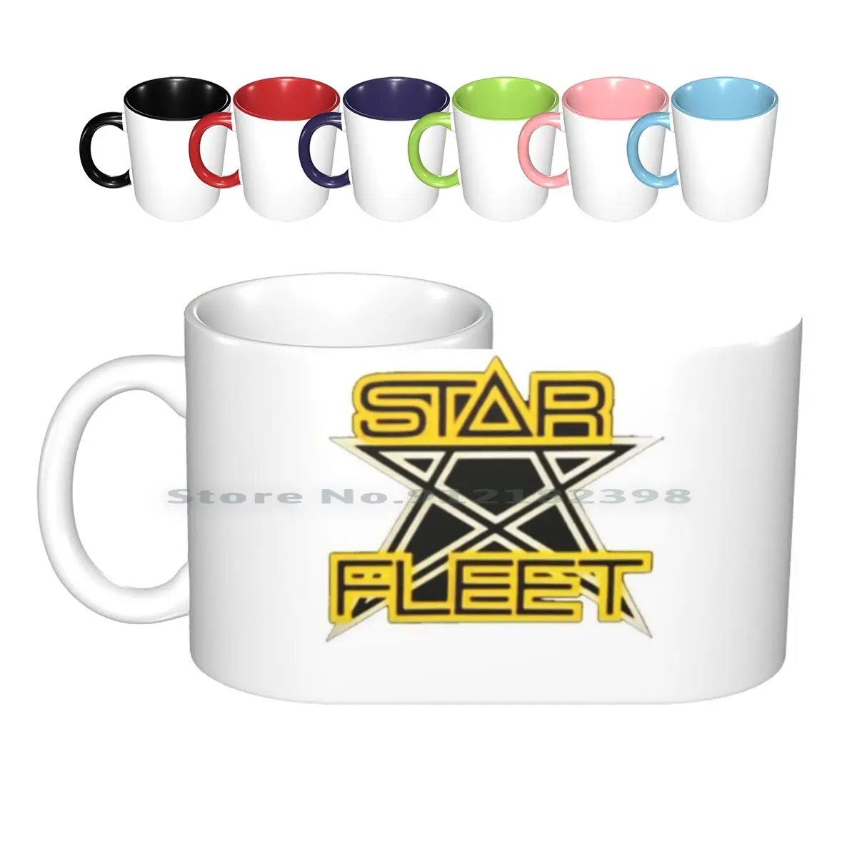 Star Fleet / X-Bomber-Retro Tv Per Bambini Tazze In Ceramica Tazze Da Caffè Milk Tea Fleet Tv Per Bambini Citv Cbbc Tv Action Manga Star S