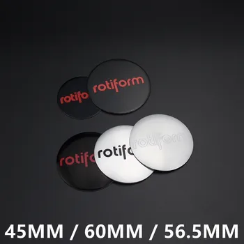 

4pcs 45MM/56.5MM/60MM ROTIFORM Stickers Wheel Rim Center Caps Emblem Badge Sticker Wheel Center Cap ROTIFORM Emblem Badge