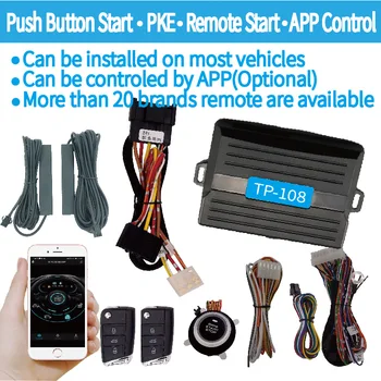 

Push start keyless entry Remote engine Start for VW motor 4G or 2G smart phone APP control vehicle module is optional