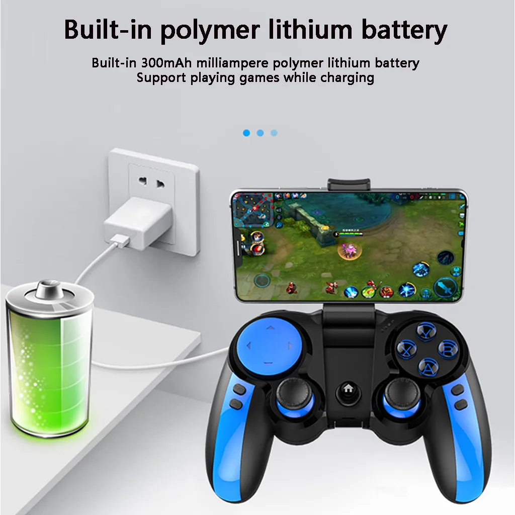 Bluetooth Gamepad Game Controller Joypad Direct Play PUBG iOS/Android Universal 