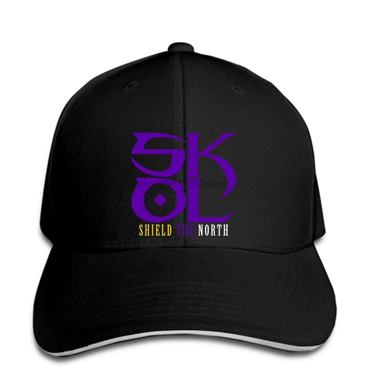 

SKOL Vikings Baseball cap Shield The North Salute Chant Minnesota Football Fan Jersey snapback hat Peaked