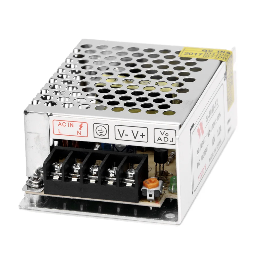 AC 110 V 220 TO DC 12 1A 3A 5A 10A 15A 20A 30A светодиодный адаптер питания для светодиодных лент