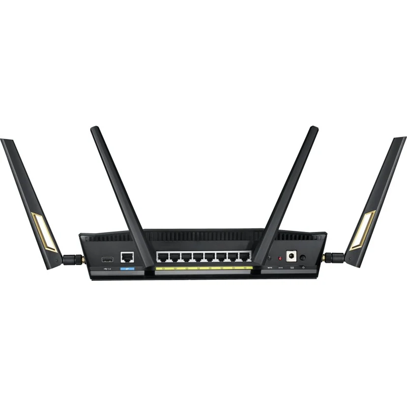 Роутер беспроводной Asus RT-AX88U AX6000 10/100/1000BASE-TX/4G ready черный