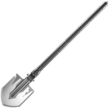 

Multi-function tactical shovel outdoor military forklift carrying outdoor off-road snow shovel outdoor survival folding shovel