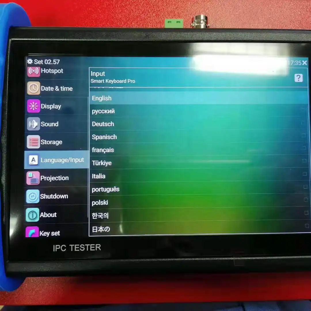 Miracast и airplay 1920 * 1200HD H.265 4K IP HD аналоговая камера ONVIF wifi POE 12 В 24 в 48 в выход HDMI/AHD/TVI/CVI тестер безопасности