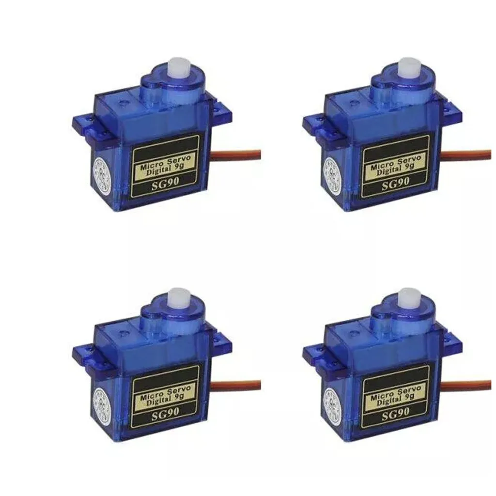 4x 9G SG90 RC Parts Micro Servo Motor For Robot Helicopter Airplane Aircraf Car Boat | Электроника