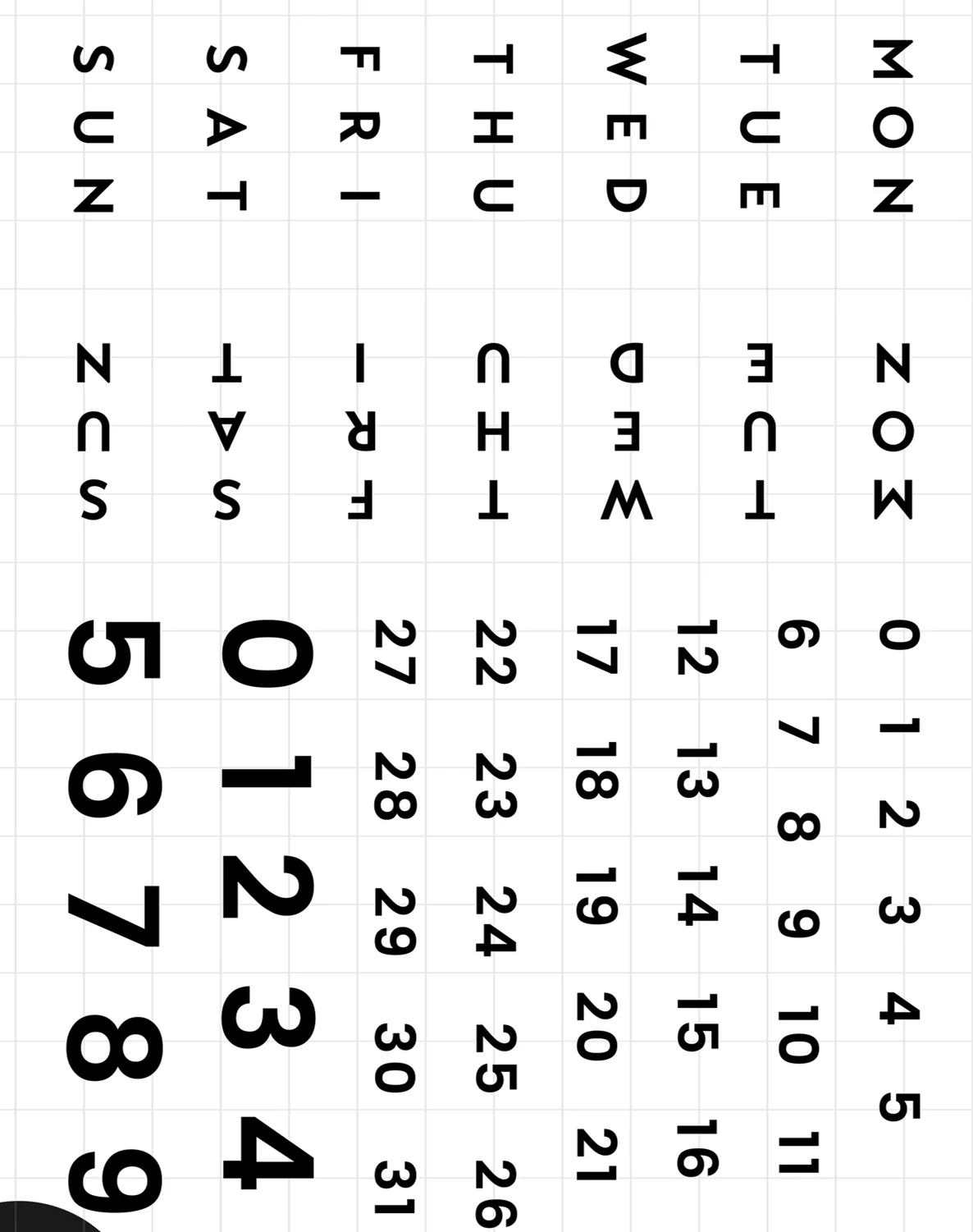 Календарь 6 прозрачный штамп для скрапбукинга Прозрачная силиконовая резина