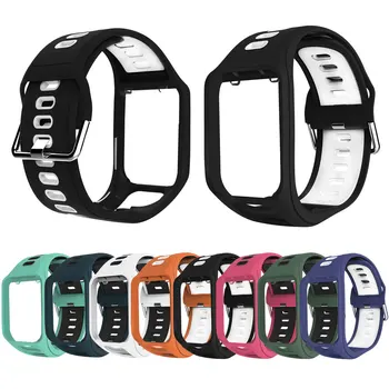 

Silicone Replacement Wristband Watch Band Strap For Tom Runner 2 3 Spark 3 GPS Sport Watch For Tom 2 3 Series Soft Smart Band