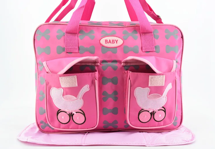Модная сумка для подгузников для мам и мам, большая вместительность, сумка для детских подгузников для мам, сумки для ухода за ребенком
