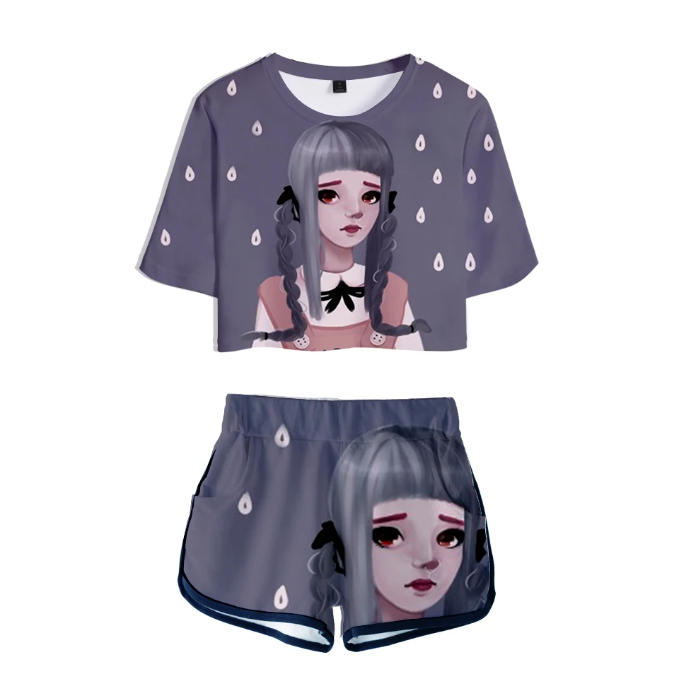 Комплект одежды из двух предметов с принтом Мелони и Мартинеза от Cry Baby модная