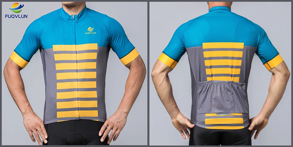 FUQVLUN велосипедная майка летняя с коротким рукавом Одежда Ropa Ciclismo MTB велосипед Майо гоночный велосипед одежда-6Y66