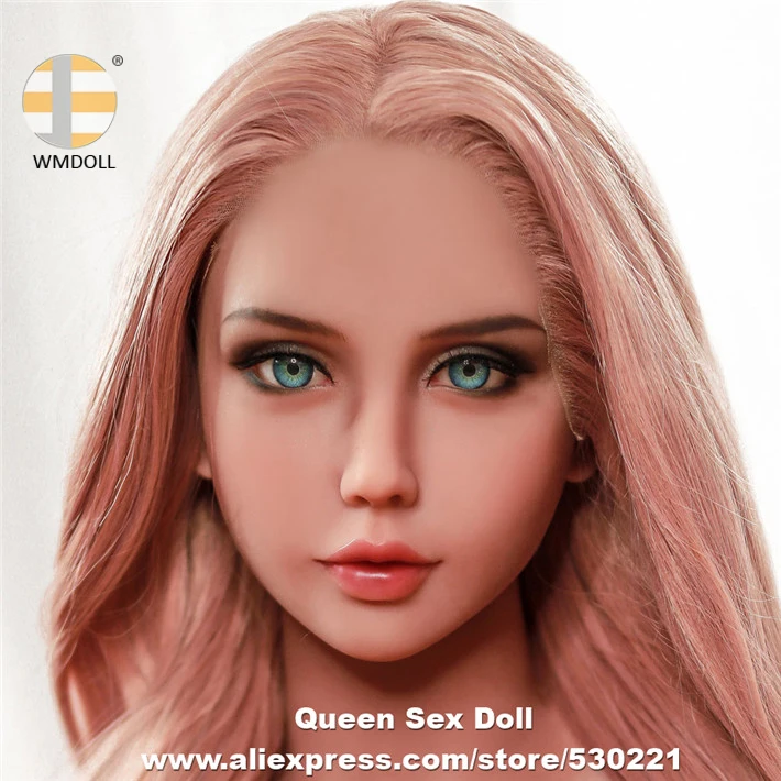 Wmdoll 233 Top Quality Realistic Silicone Sex Doll Head Oral Sexy Toy Tools For Men Tpe Sexy