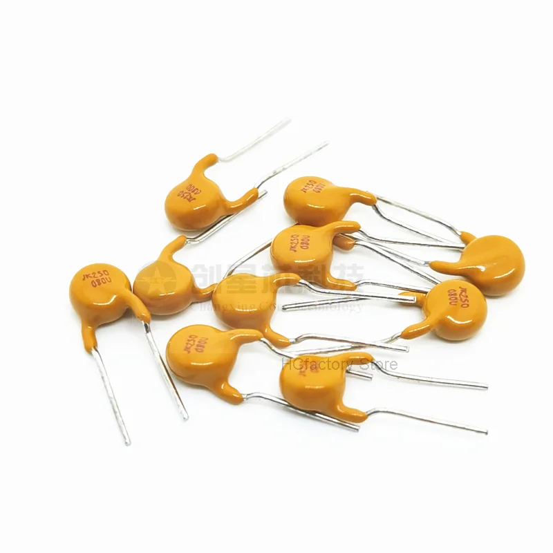 

Original 250V / 80mA dip recovery fuse, jk250-080u 0.08A PPTC thermistor, original, 50uds. Wholesale