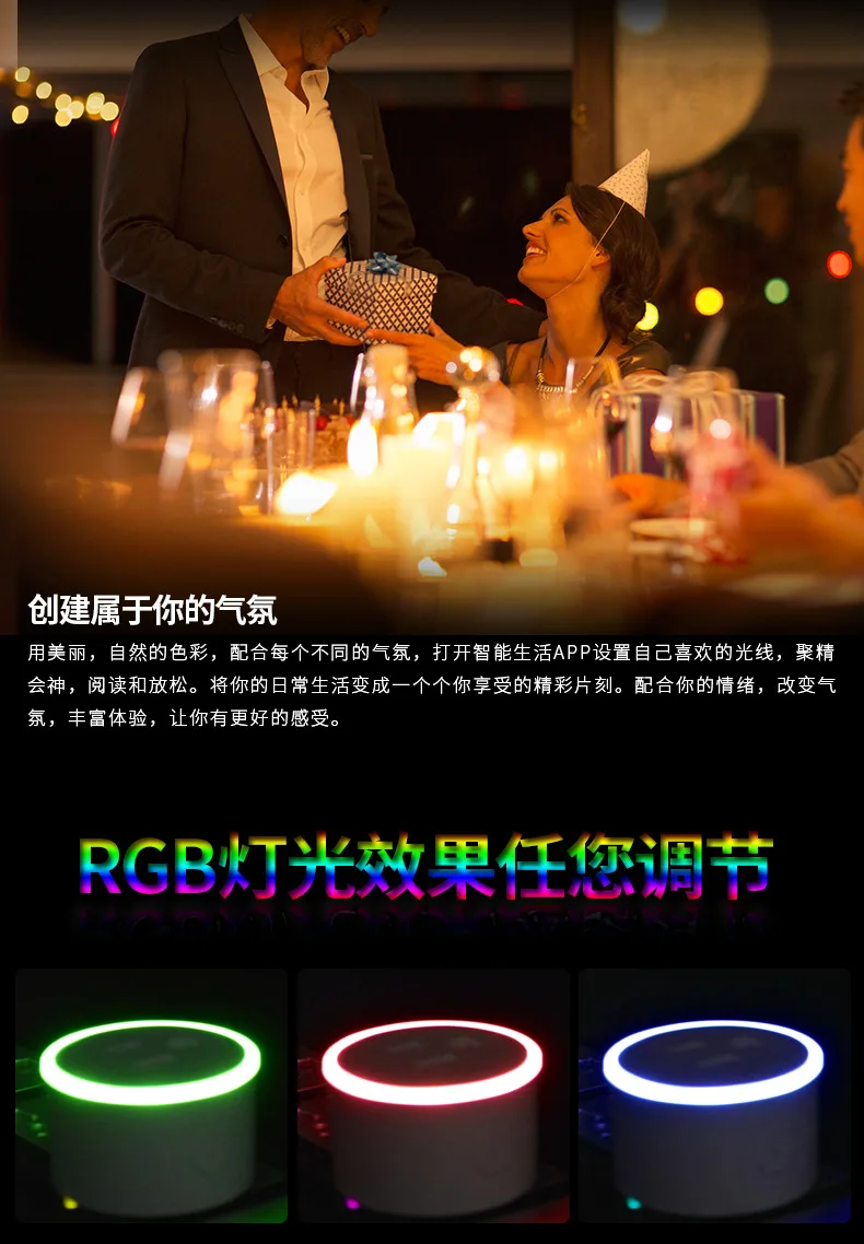 RGB ЕС светильник wifi умная розетка умная жизнь приложение беспроводная wifi розетка с Google Home amazon Alexa Голосовое управление