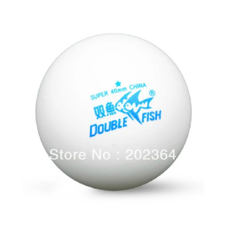 30x Double Fish 1-star 1 star 1 star 40 мм белые мячи для настольного тенниса для пинг-понга