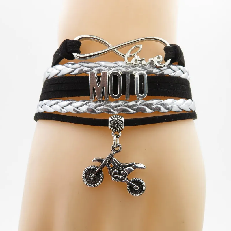 

infinity love moto bracelet hot sale moto bracelet moto charm woman and man bracelet moto jewelry