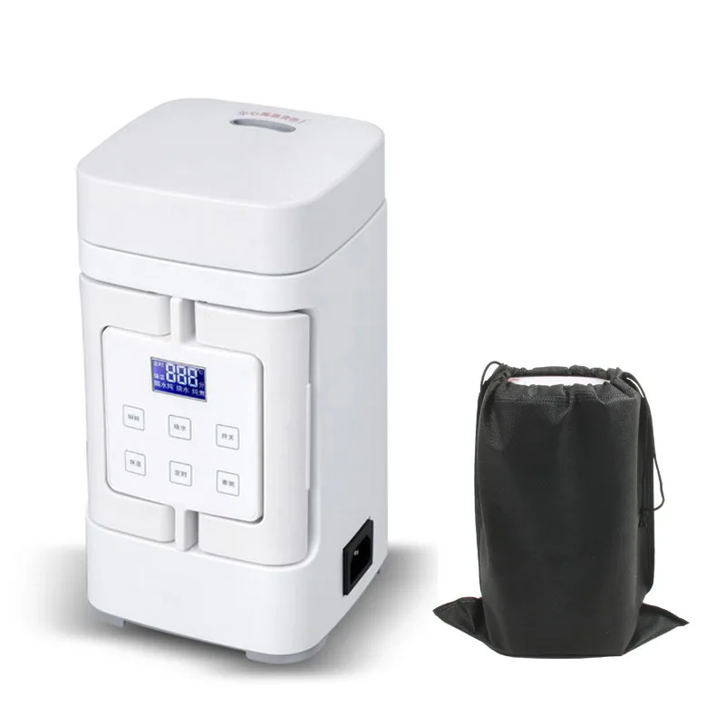 White no liner DMWD 110 V/220 V Многофункциональный Путешествия Электрический чайник Нержавеющая сталь лапши Горячая кастрюля для супа, тушеного мяса медленно Плита отопительный котел ЕС - Цвет: White no liner