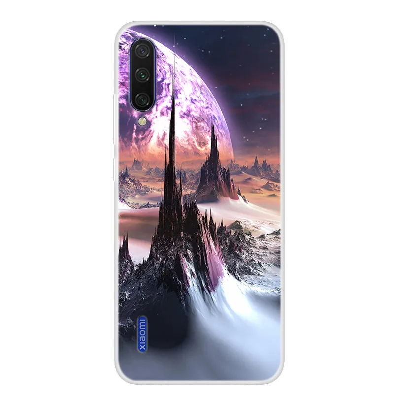 7 Для Xiaomi mi A3 чехол Космическая Звезда силиконовый мягкий чехол для телефона для Xiaomi mi CC9E CC9 9 9SE 9T Pro чехол s Red mi K20 Pro Note 7 7A S2 - Цвет: 7