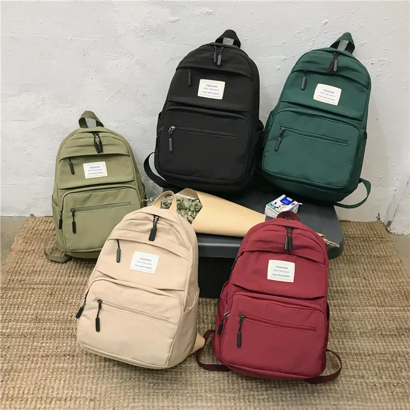On Sale Women Backpack Shoulder-Bags Nylon Female Multi-Pocket New-Trend Student Casual KyqodZdB