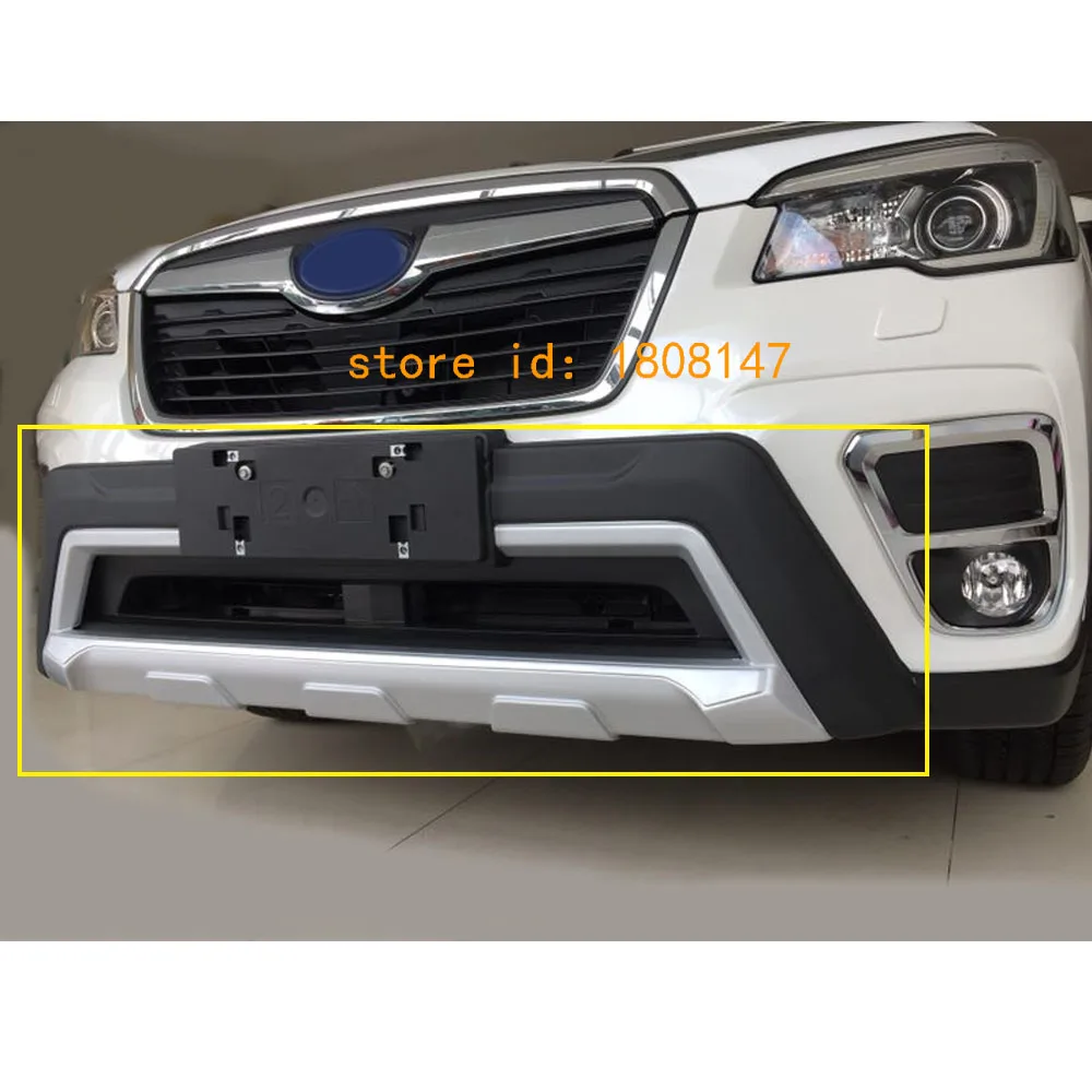 Высокое качество для Subaru Forester автомобильный ABS пластиковый передний бампер задняя дверь полоски на педали накладка лампа порог 1 шт