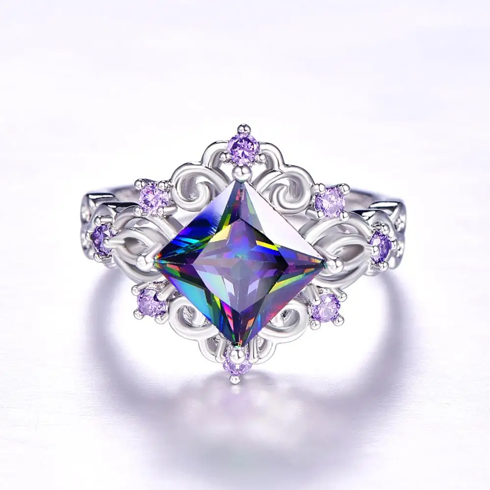 Женское серебряное кольцо JROSE обручальное серебряного цвета ювелирное изделие