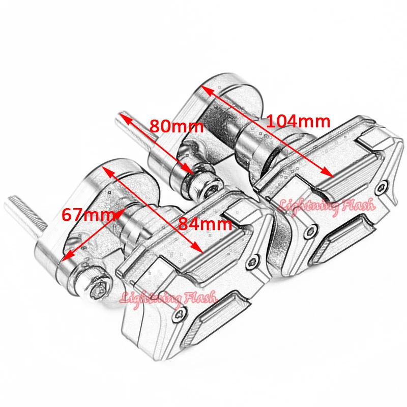 Для YZF600 R6 2008 2009 2010 2011 2012 2013 мотоциклетные защита от падения рамка ползунок защита от Краш накладка протектор