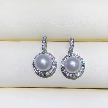 

Hot Pearl Earrings Mountings Beautiful Earrings Findings, Earrings Settings Jewelry Parts Fittings Stud Earrings Accessories