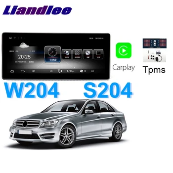 

Liandlee Car Multimedia Player NAVI For Mercedes Benz MB C Class W204 S204 C200 C220 CarPlay TPMS Stereo GPS Navigation
