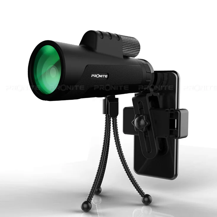 Pronite Black Cat 12X42 Binoculars HD High-definition Low-light Night Vision Telescope