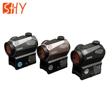 Compact Red Dot Hunting Scope with High & Low Rail Riser Mount For Tactical Hunting Airsoft Accessories