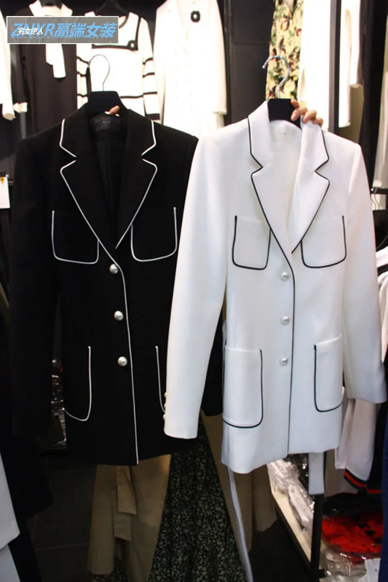 SHENGPALAE New Spring Korea Style Full Sleeve Turn-down Collar Single Breasted Pockets With Sashes Women Slim Coat FR140