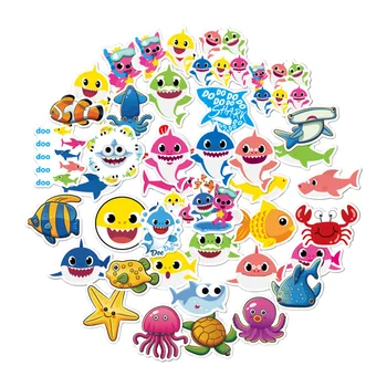 

40pcs Cute Whale babies Series Kawaii Animals Stikcers Planner Scrapbooking Stationery Japanese Diary Stickers for Tees Gift