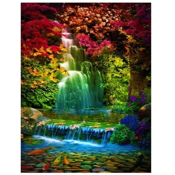 

Diamond Painting Scenery Diamond Embroidery Kit Needlework Diamond Paiting Full Drill