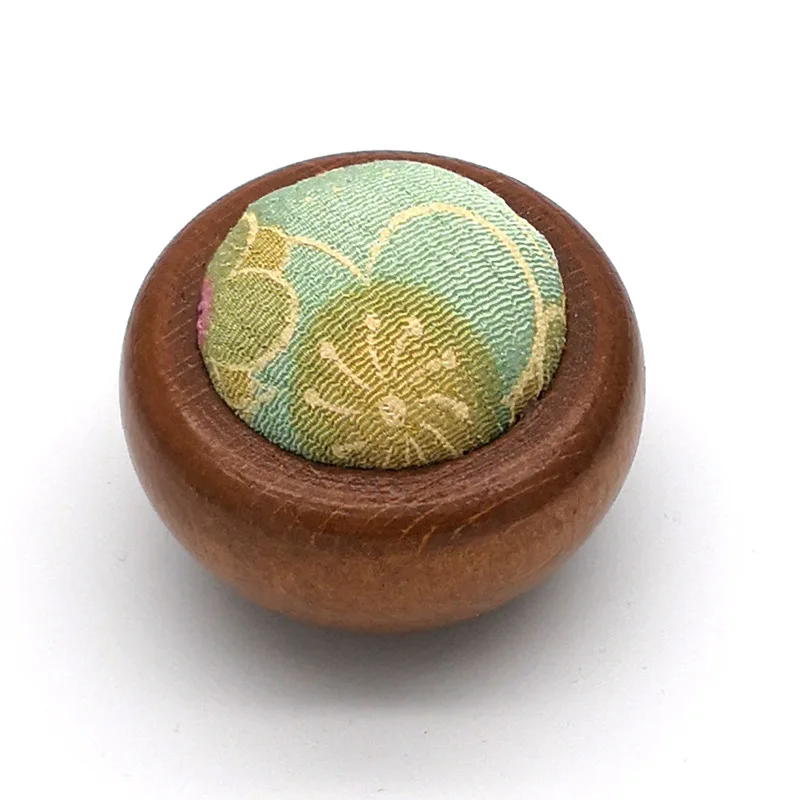DIY Craft Quilting Needle Pin Cushion Holder Solid Wood Base Pincushions Sewing Pin Cushion Home Sewing Supplies