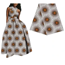 Дизайн Анкара напечатанная настоящая голландская восковая ткань Сделай Сам шитье батик ткань Африканская нигерийская настоящая голландская восковая ткань 500