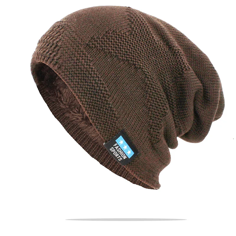 LOVINGSHA, женская зимняя теплая шапка для мужчин, для взрослых, унисекс, для улицы, новинка, шерстяные вязаные шапочки Skullies, повседневные брендовые хлопковые шапки, HT140