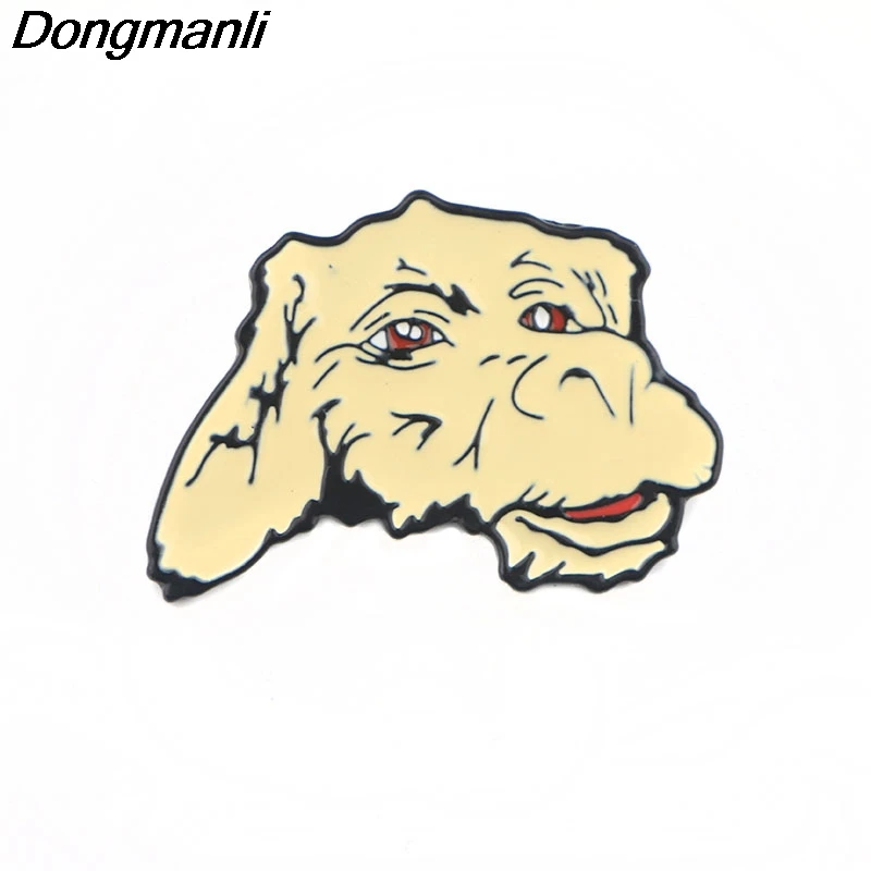 P2311 Dongmanli The Neverending Story Falcor Дракон Удачи эмалированная булавка металлическая брошь