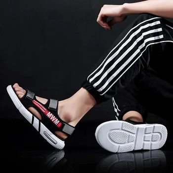 

breathable slip beach couro on shoes roman mens mens men masculina samool sandalhas sandales s casual 44 sandles sandalias geta