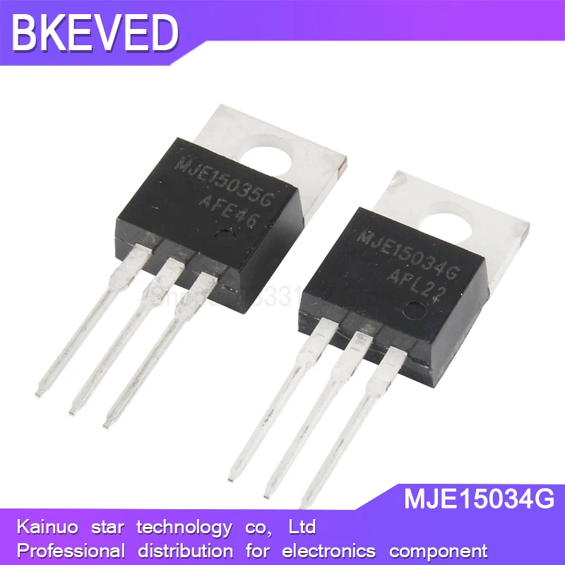 10 шт. MJE15034G TO-220 MJE15035G TO220 (5 MJE15034 + 5 MJE15035) новый оригинальный ic | Электронные