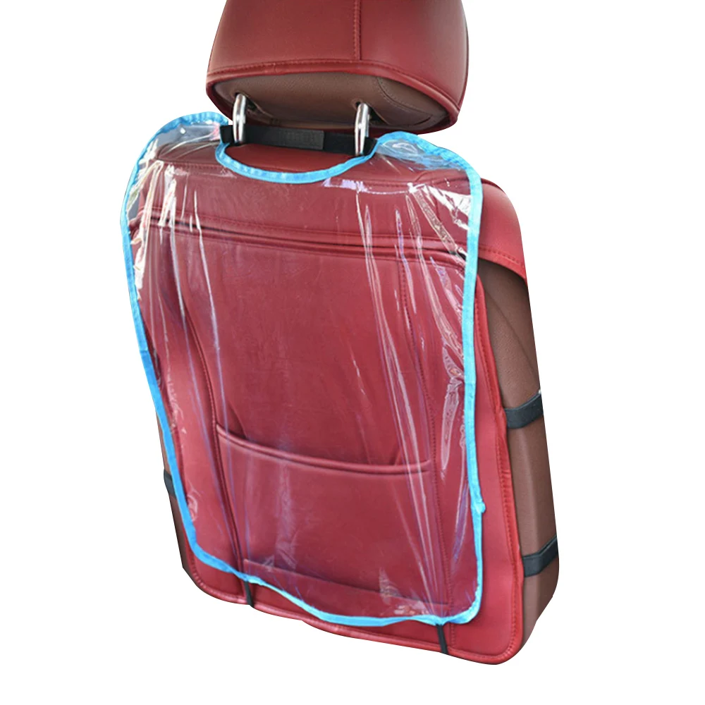 

Kids Automobile Car Seat Back Protector Cover Plastic Children Kick Mat Transparent Cleaning Anti-Kick Anti-dirty Pad Accessary