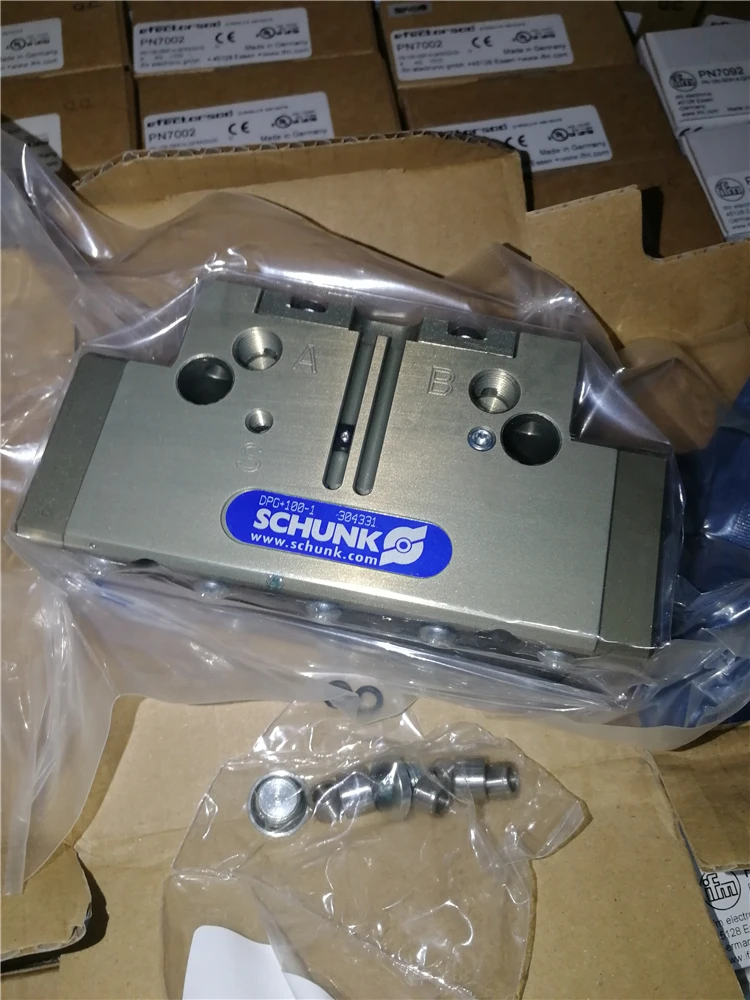 Цилиндр SCHUNK 304331, DPG+ 100-1, абсолютно аутентичный, поддельный один пенальти десять, Настоящее фото сделано в германии