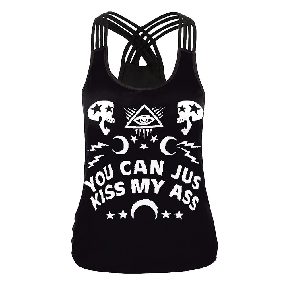 Summer Women Sport Vest 3D Print Yoga Shirt Running Fitness Quick Dry Tank Tops Sleeveless T-shirt Strap Workout Gym Vest Female