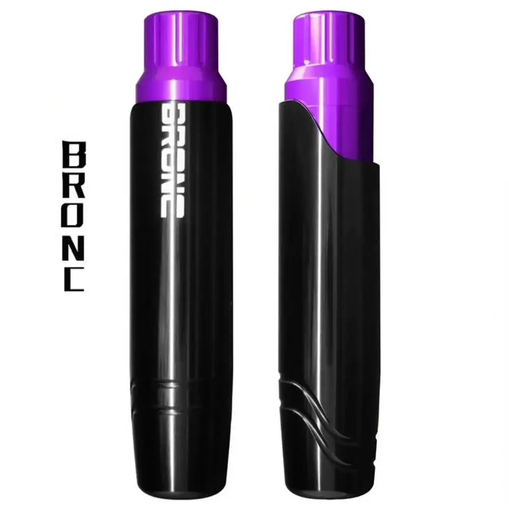 Purple One Pro Bronc Швейцарский двигатель роторная машинка-ручка для нанесения татуировок Плюс одну коробку картридж иглы(20 шт./кор.) Поставка - Цвет: Purple