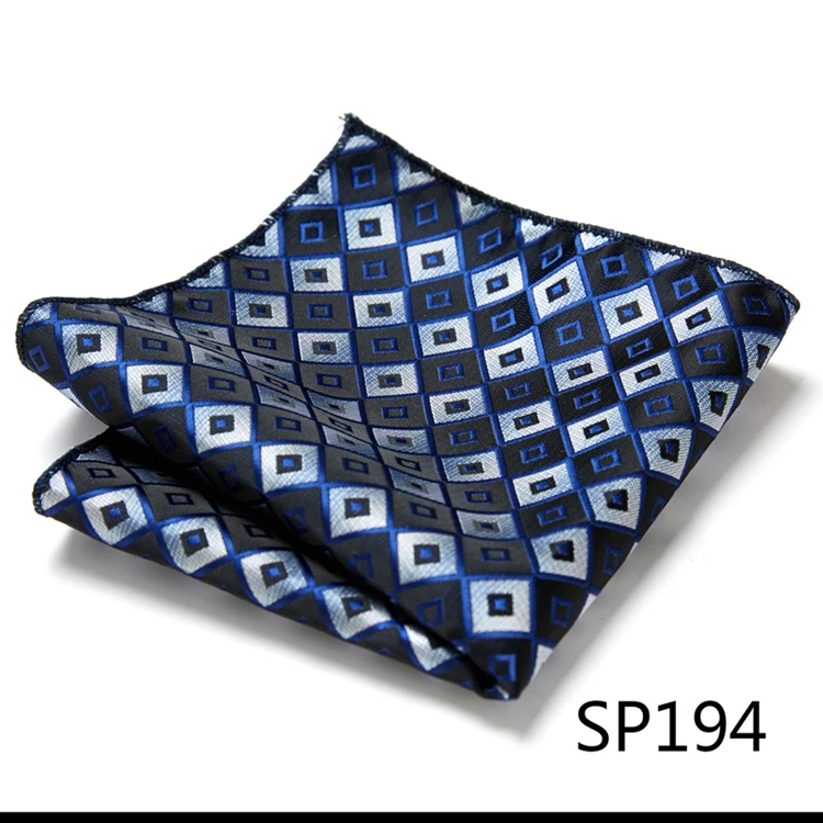 Newest style  Brand Factory Sale Top grade  Pocket Square Paisley Dropshipping Clothing accessories Memorial Day Fit Workplace