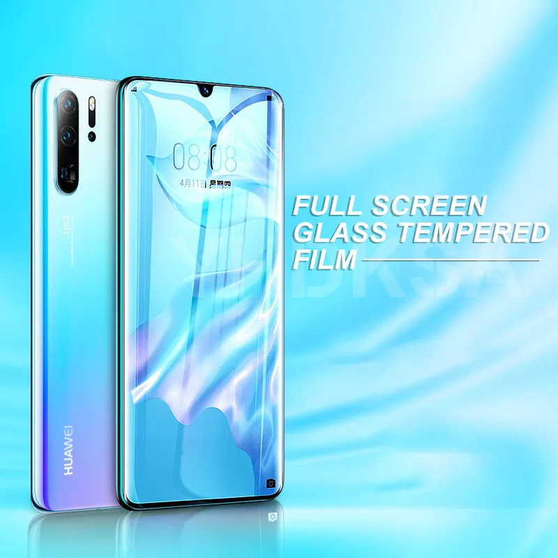 9D полное покрытие из закаленного стекла для huawei P30 P20 Pro защита экрана huawei P30 P20 P10 Lite Plus P умная Защитная стеклянная пленка