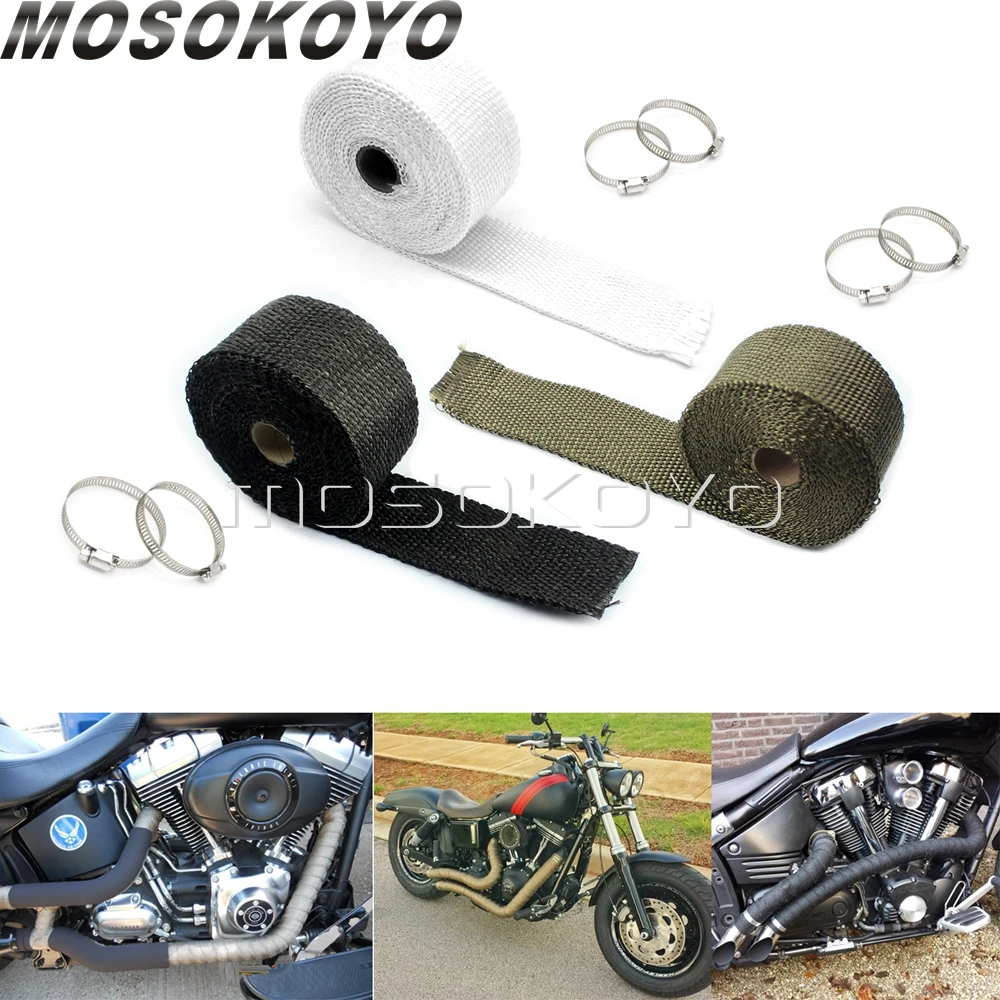 197 ''x 2'' мотоциклы Cafe Racer 1600F глушитель изоляция выхлопной трубы