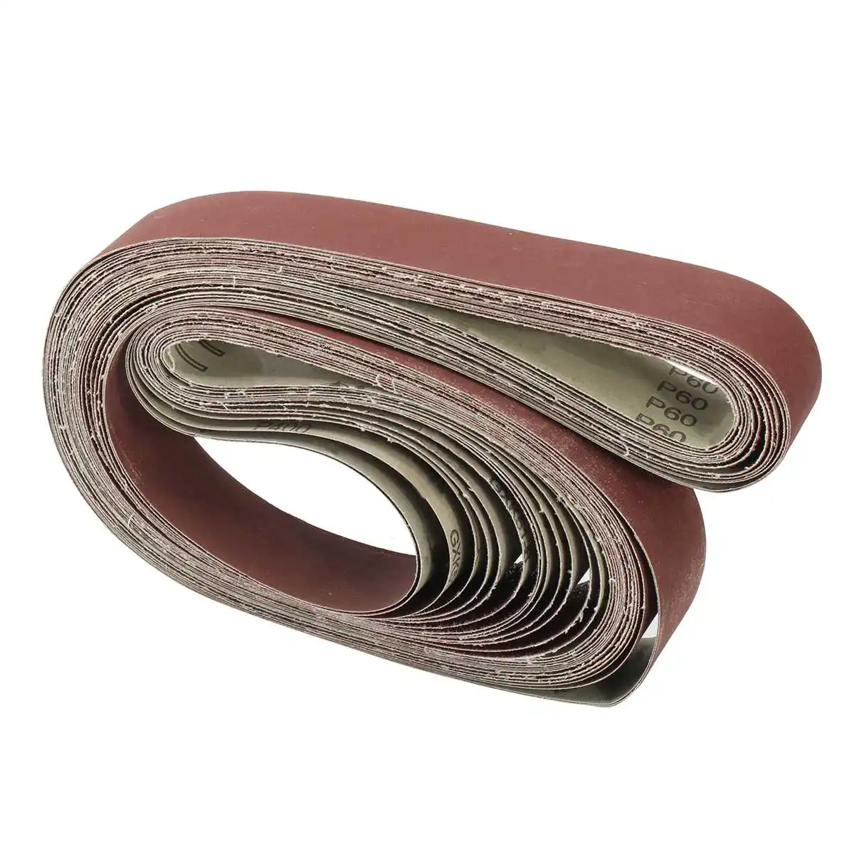 

14Pcs 5x180cm Sanding Belts 36 60 80 120 240 400 600 Grit Aluminium Oxide Abrasive Sanding Belts Kit