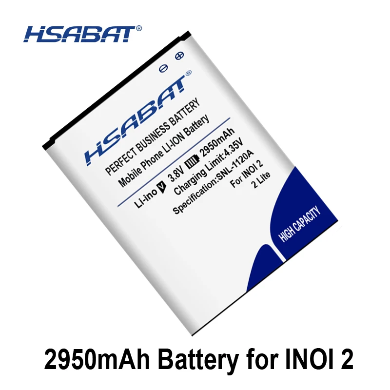 

HSABAT 2950mAh Battery for INOI 2 Lite INOI2 Lite